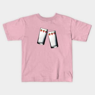 Nana strawberry glasses - Pixel Art #002 Kids T-Shirt